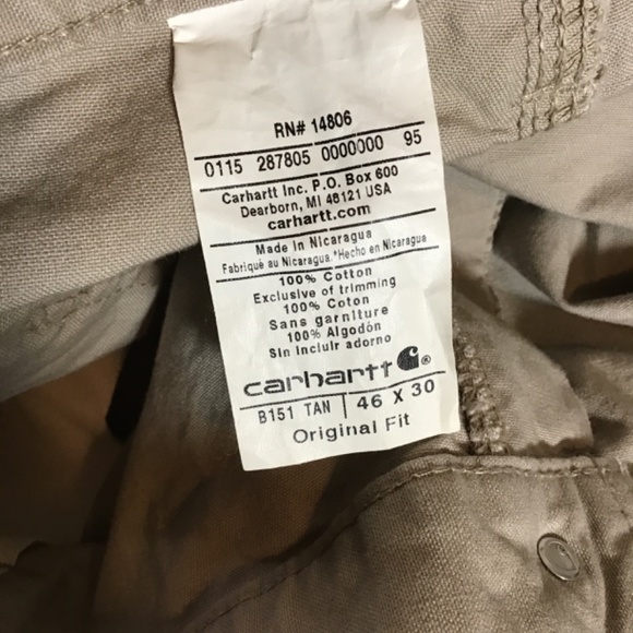 🔥#672, Carhartt, great condition, 46X30, cargo style ❤️ - Picture 5 of 5